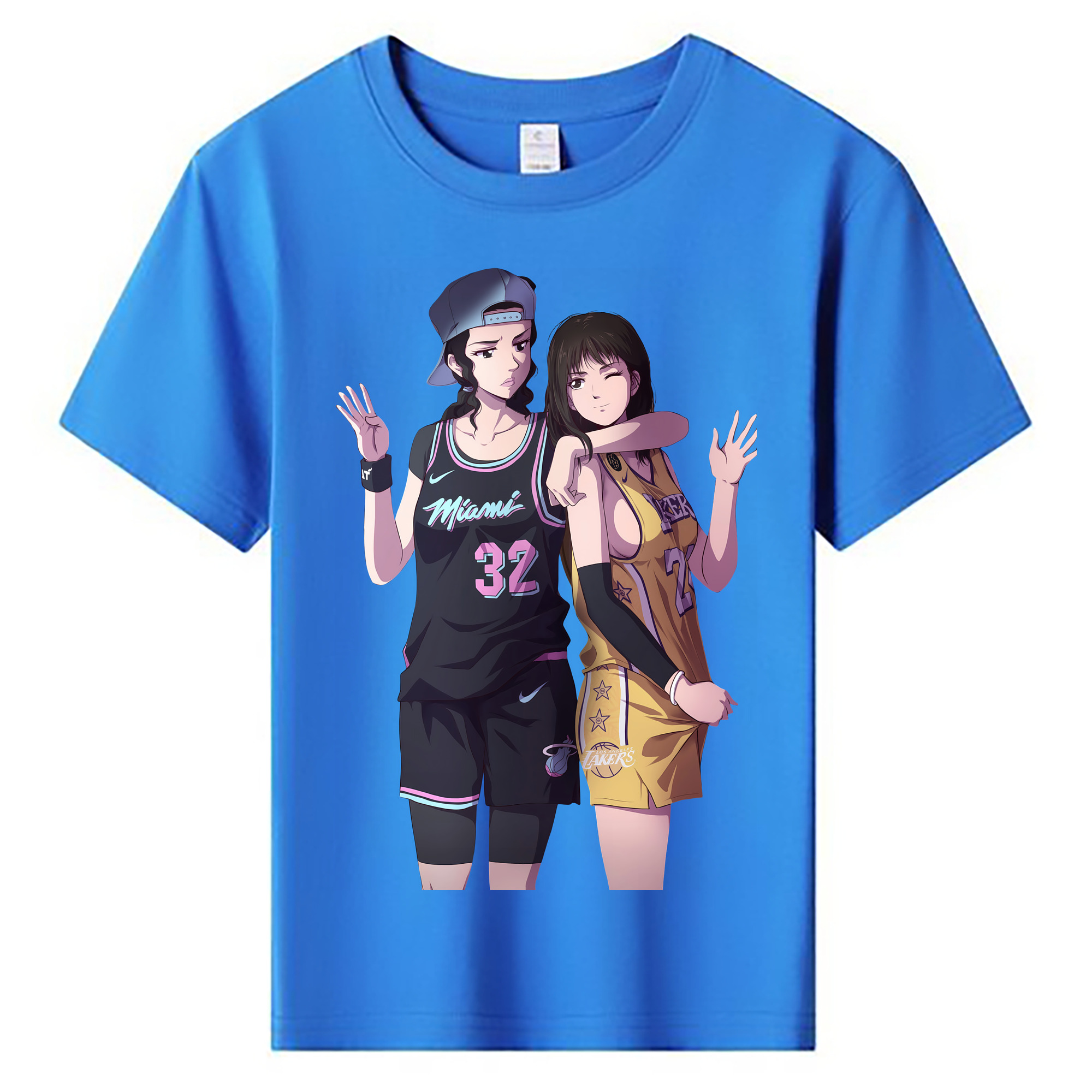 （画像用） SLAM DUNK／スラムダンク 綿100％キッズTシャツ（フロントプリント）